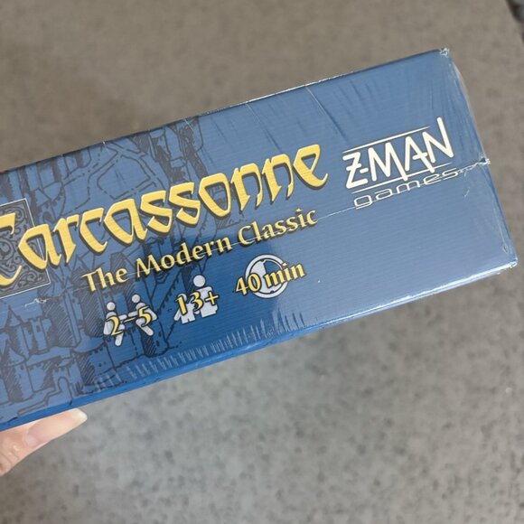 Carcassonne Classic NEW Zman Games ORIGINAL FIRST PRINT EDITION RARE BOARD GAME - Picture 3 of 4
